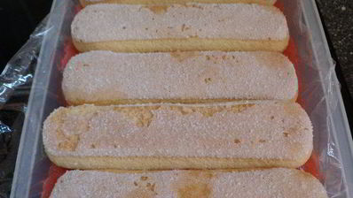 клубничный тирамису