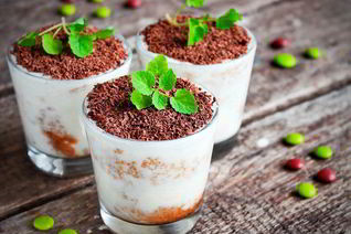 Парфе Тирамису с маскарпоне и шоколадом