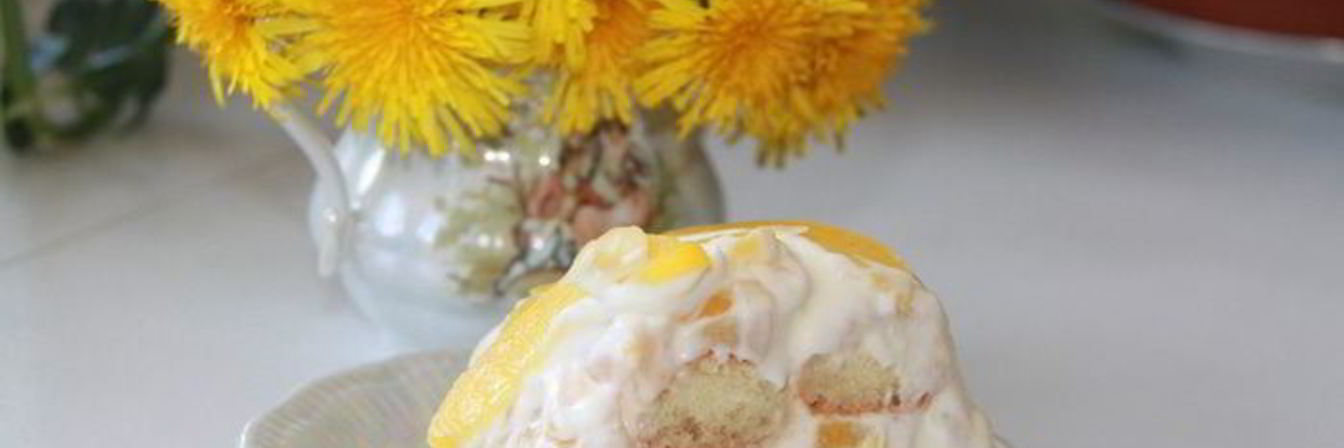 Персиковый тирамису