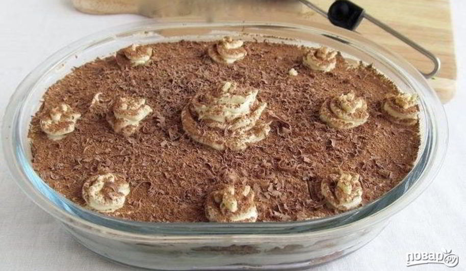 Рецепт тирамису классический без яиц