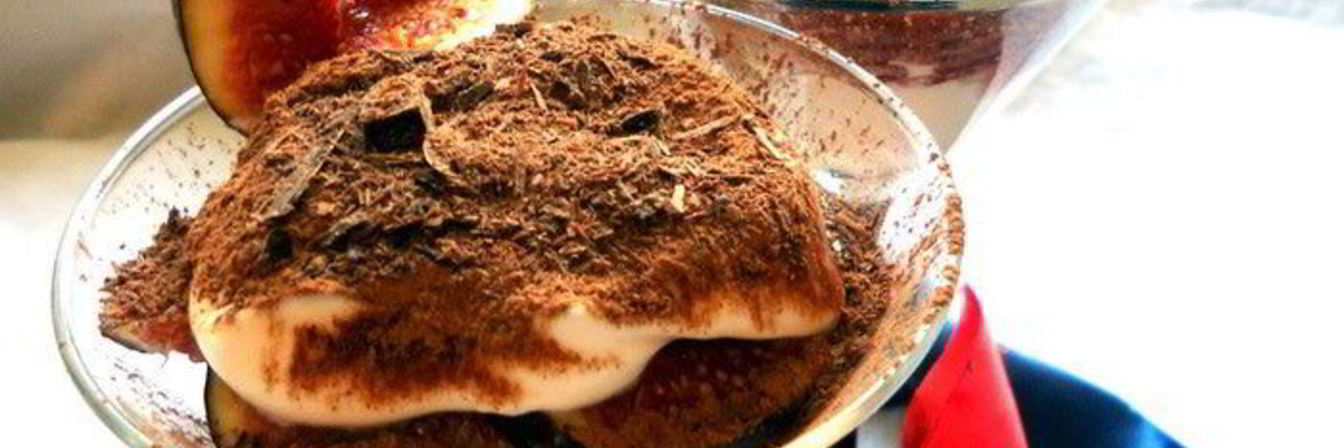 Тирамису с инжиром