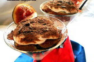 Тирамису с инжиром