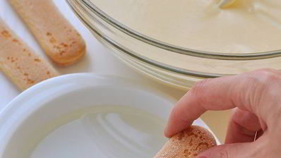 тирамису с малиной