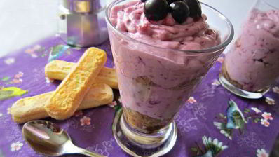 тирамису сиреневый туман