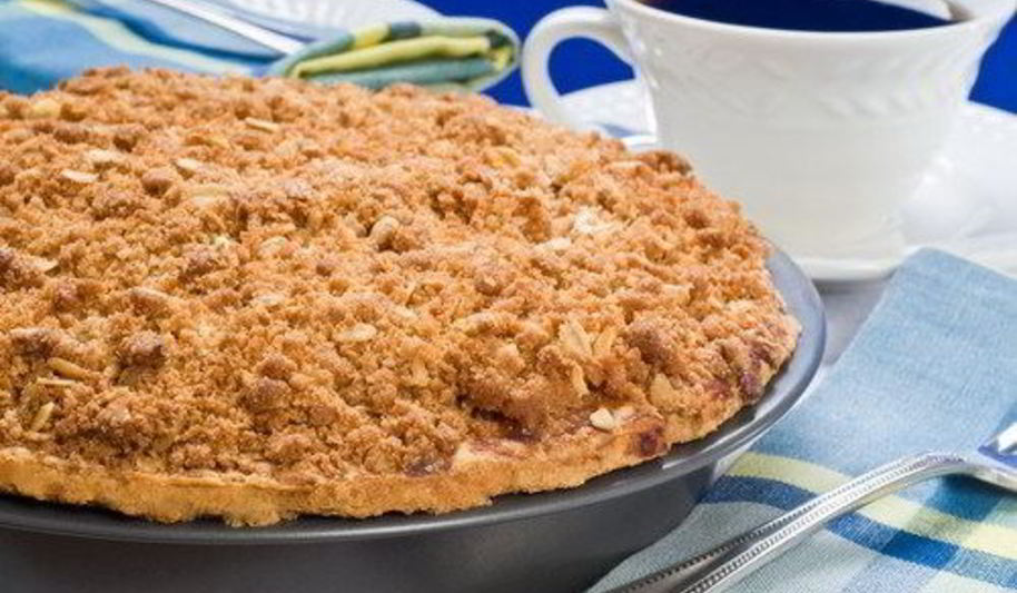 Рецепт яблочно-ванильного крамбл