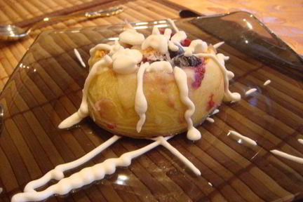 Яблоки, запеченные с начинкой