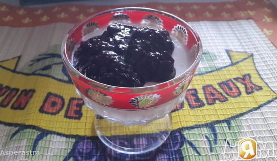 Рецепт ягодной панны-котты