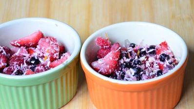 ягодный крамбл