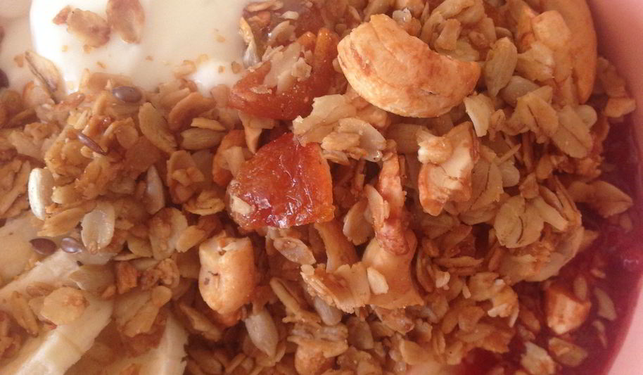 Рецепт запеченной гранолы