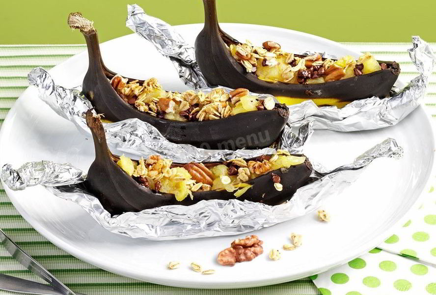 Запеченные бананы в духовке