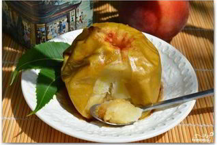 Запеченные яблоки с кедровыми орешками