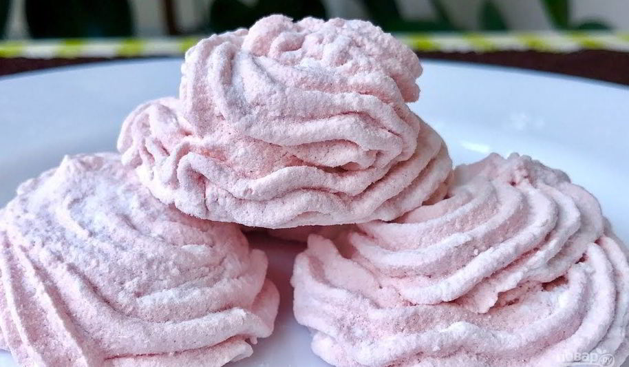 Рецепт домашнего зефира