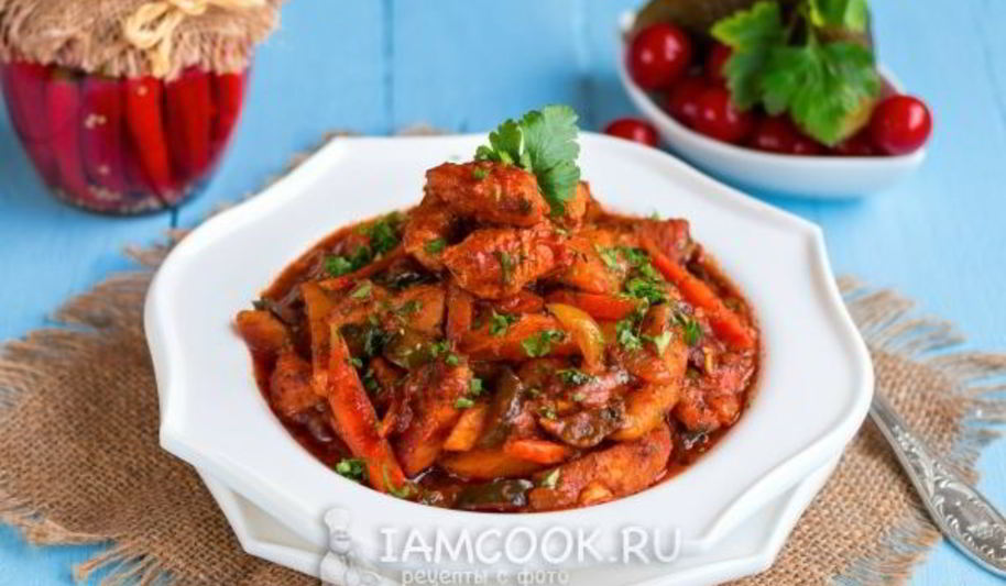 Рецепт азу из индейки