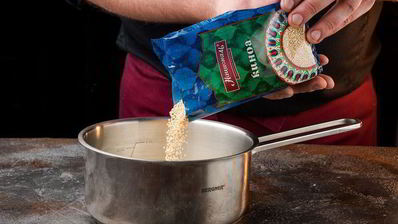 биточки из киноа с цветной капустой и укропом