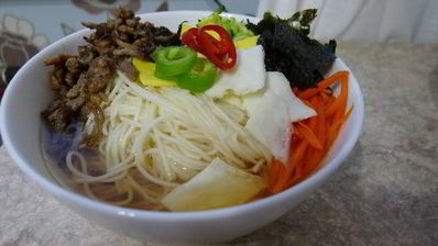 чанчи куксу — праздничная корейская лапша