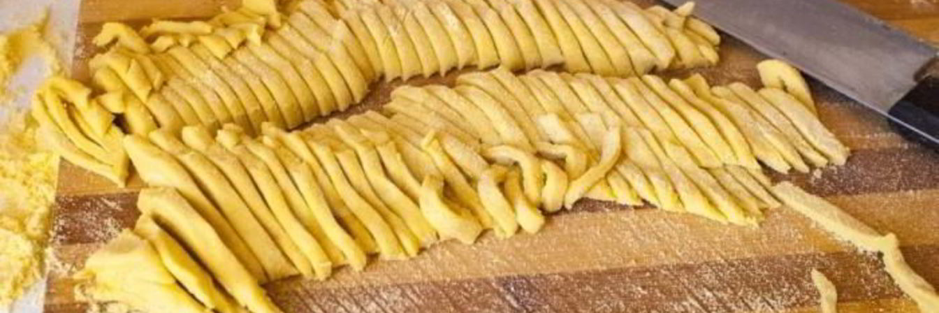 Домашняя лапша из кукурузной муки