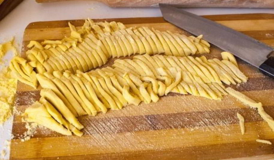 Рецепт домашней лапши из кукурузной муки