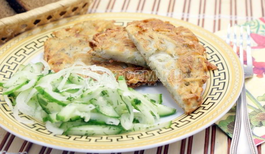 Рецепт драников картофельных