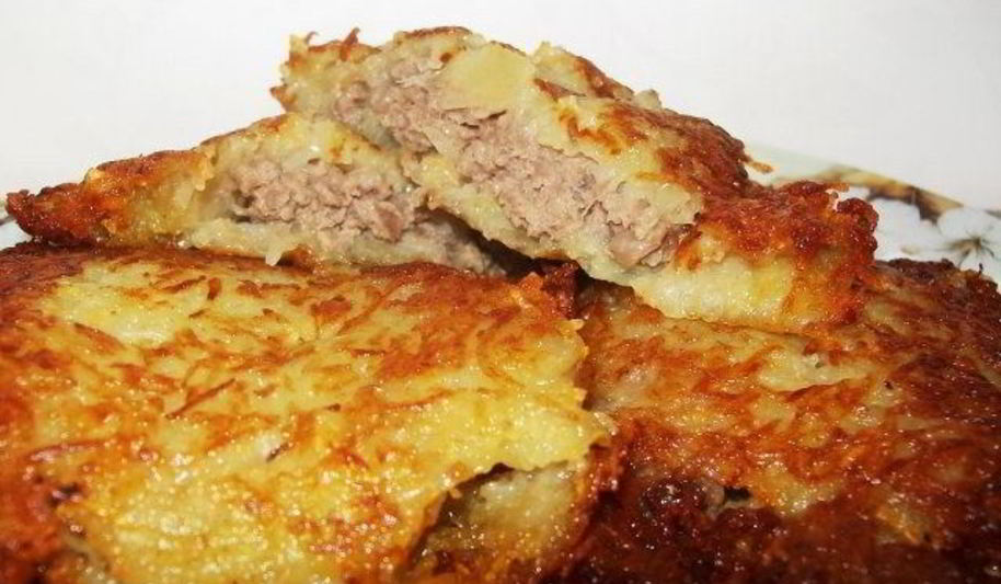 Рецепт драников с фаршем