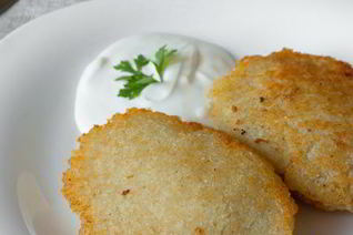 Драники с мясом