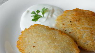 драники с мясом