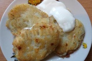 Драники с творогом