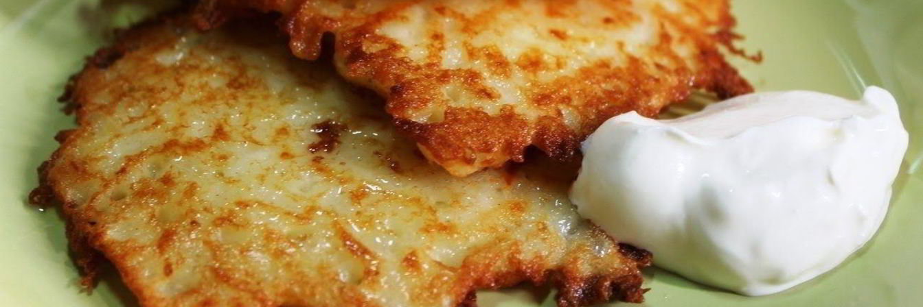 Вкусные картофельные драники