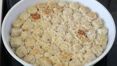 фрикадельки с рисом