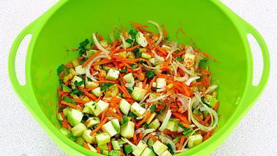 фрикадельки в духовке с кабачками