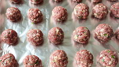 красное карри с фрикадельками