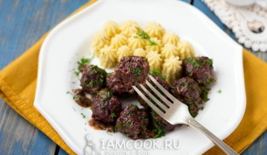 Рецепт шведских фрикаделек k ttbullar