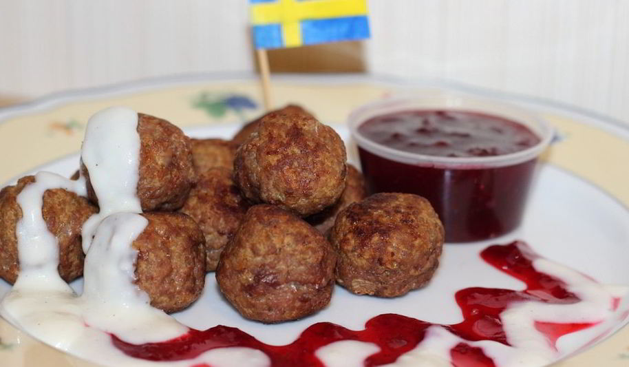 Рецепт шведских фрикаделек