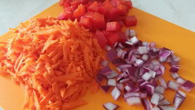 гарнир из маша с овощами