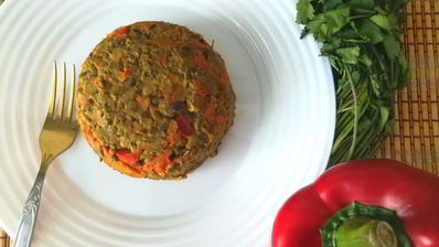 гарнир из маша с овощами