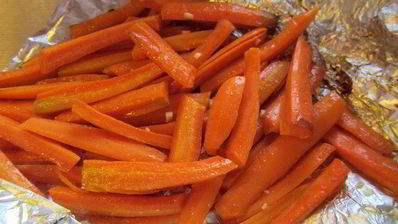 гарнир из пряной моркови