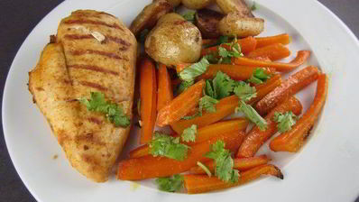 гарнир из пряной моркови