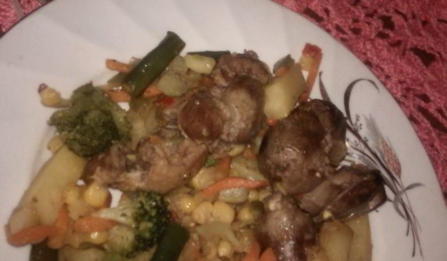 Рецепт гарнира овощной