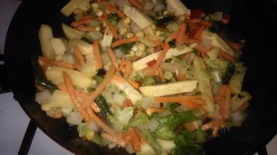 гарнир овощной