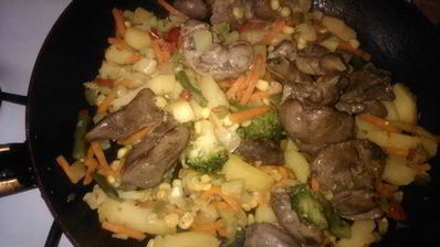 гарнир овощной