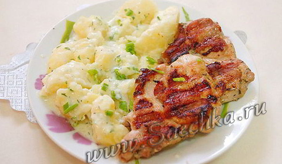 Рецепт картофеля дружба