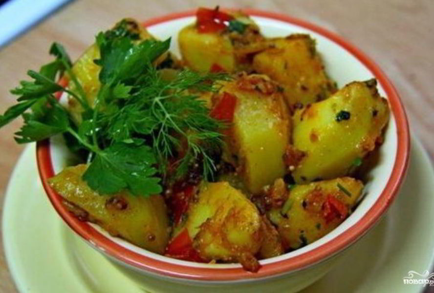 Картофель по-бомбейски