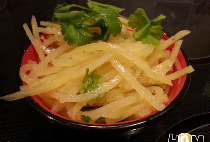 Картофель по-корейски