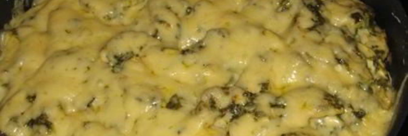 Картофель с фаршем и кабачками