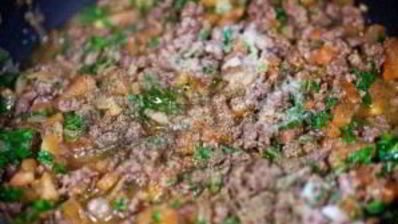 картофель с фаршем в духовке