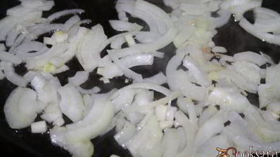 картофель с грибами на кокосовом масле