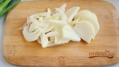 картофель с луком