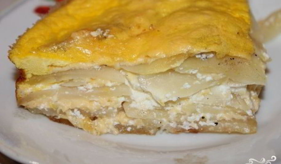 Рецепт картофеля с молоком в духовке