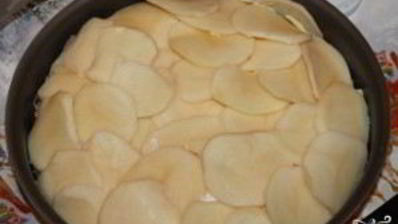 картофель с молоком в духовке