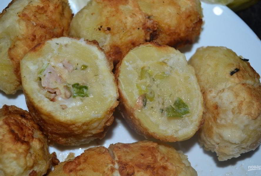 Картофель с начинкой