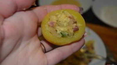 картофель с начинкой